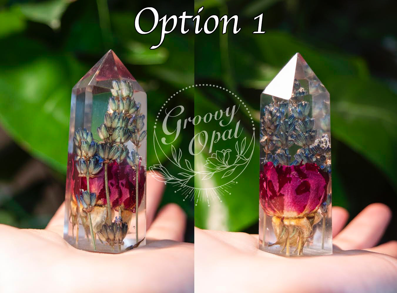 Assorted Flower Crystal Points | Groovy Opal, LLC.