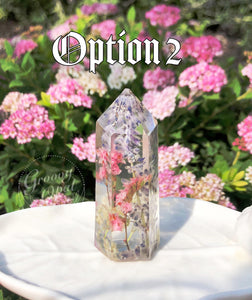 Assorted Flower Crystal Points | Groovy Opal, LLC.